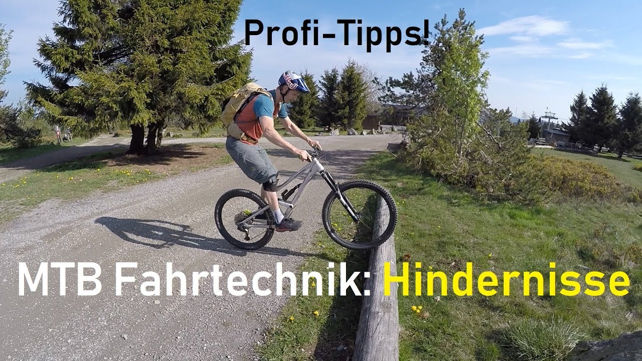 MTB Hindernis Training -  Weltmeister-Fahrtechnik-Tipps von Tom Öhler