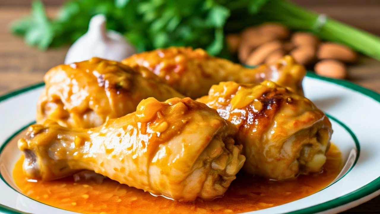 Pollo en Salsa de Almendras - Receta Tradicional de la Abuela