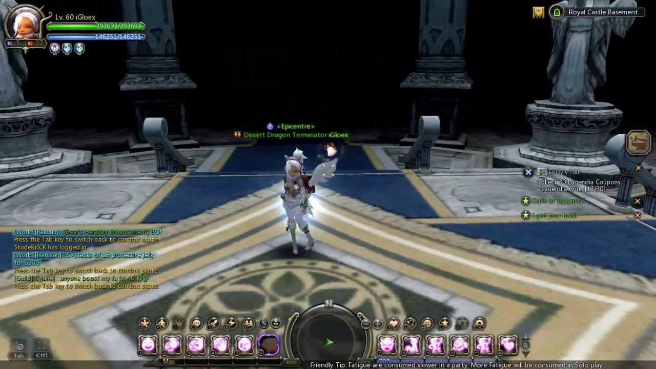 Dragon Nest Blade Dancer PvE Skill Build guide