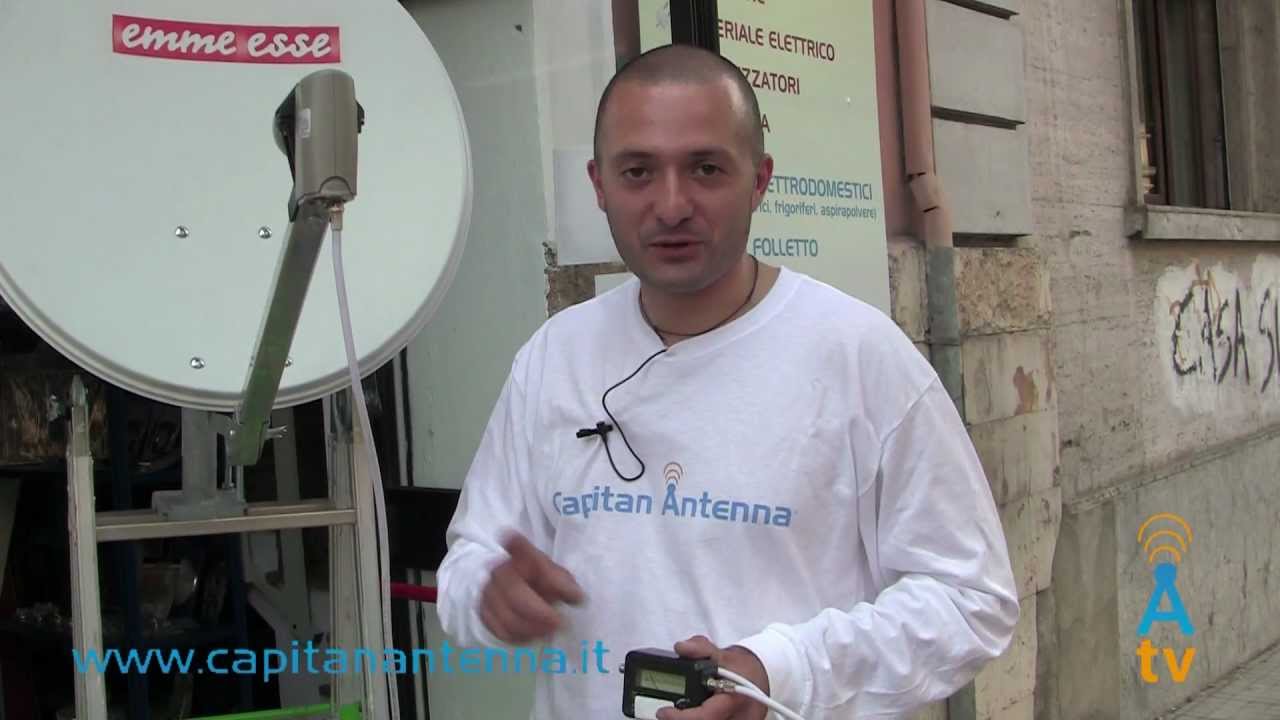 Come usare il SATFINDER per l'orientamento della parabola satellitare