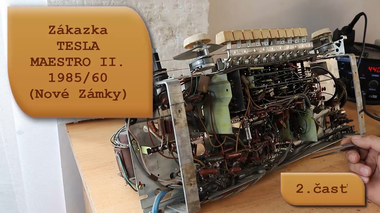 TESLA MAESTRO II  1958/60 NZ 2.časť