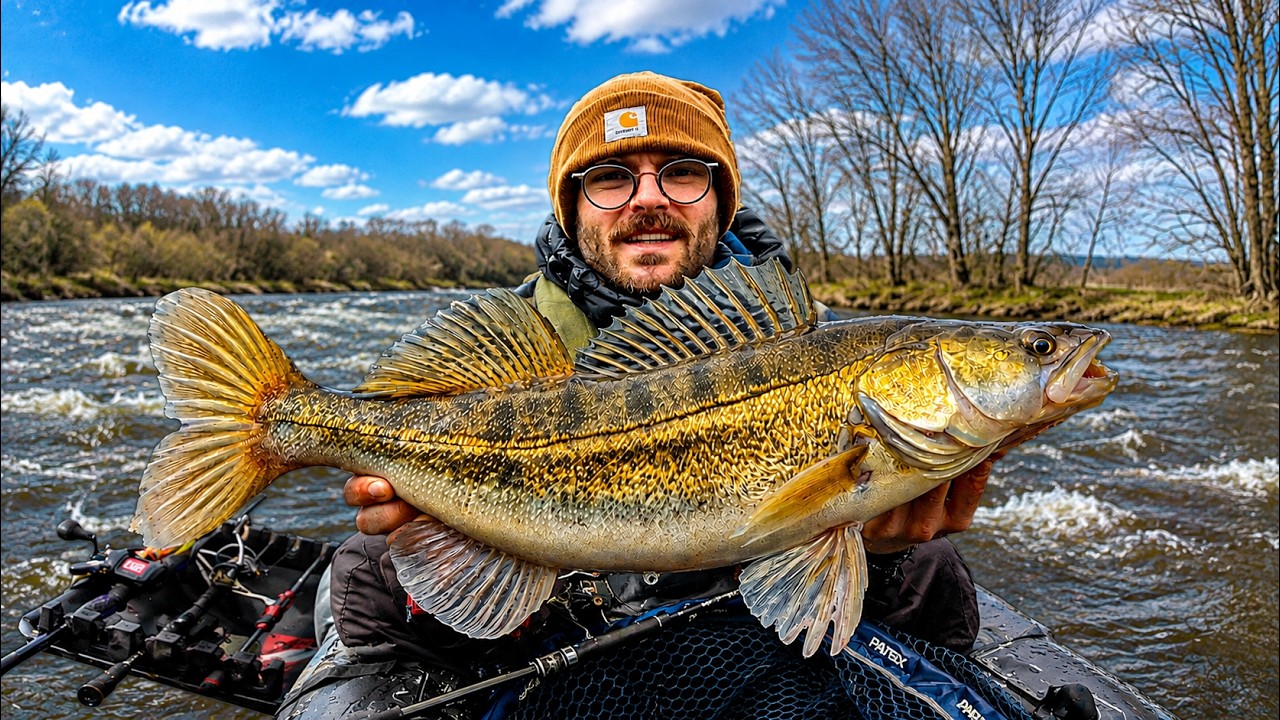 Comment P&ecirc;cher Facilement le Sandre en Hiver ?! (P&ecirc;che Float-Tube)