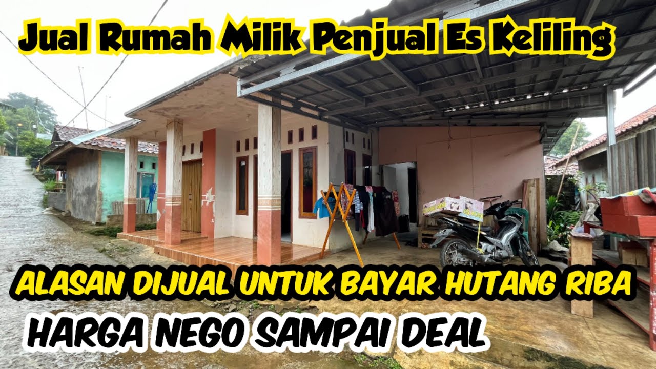 Dijual Murah Rumah Kampung Akses Mobil Luas 127 m2 SHM Rp 250 Juta Nego Lokasi Wanayasa Purwakarta 