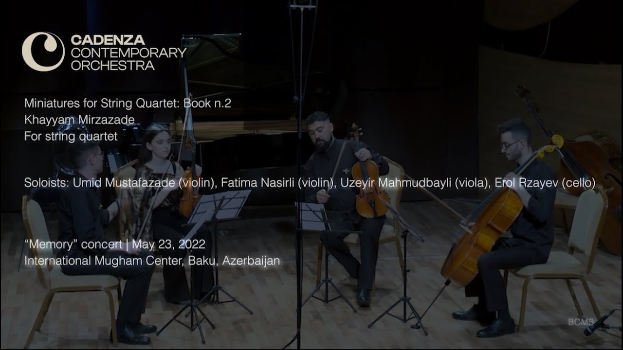 Khayyam Mirzazade - Miniatures for String Quartet: Book n.2