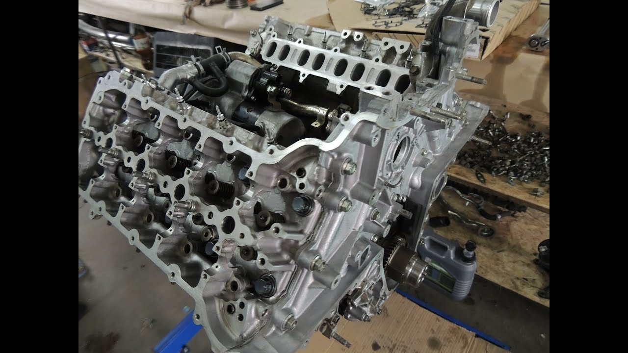 Toyota Land Cruiser 200 (2011) 1VD-FTV (Ремонт ДВС) ч.7 Сборка (ГБЦ и  ГРМ)