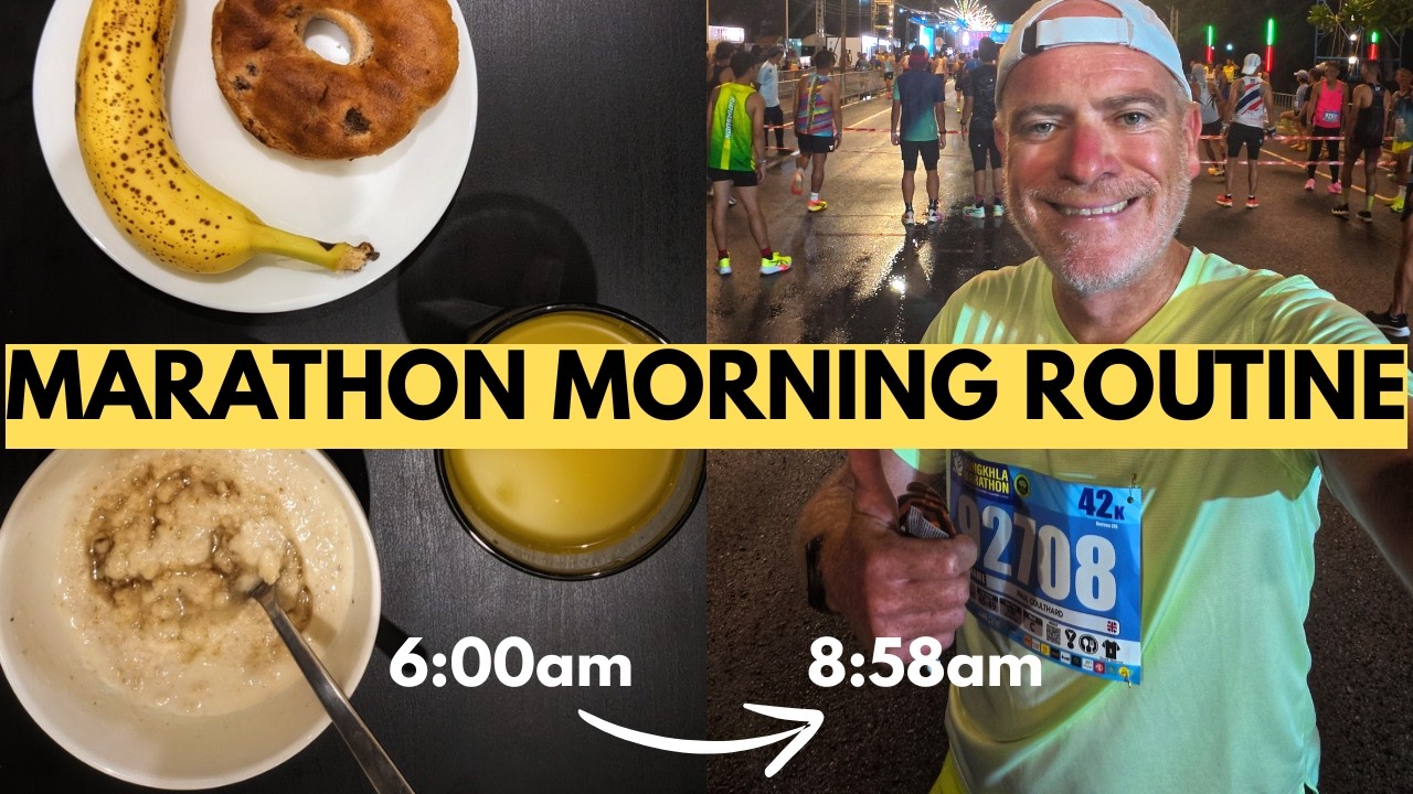 Sub 4 Hour Marathon Morning:  What To Do