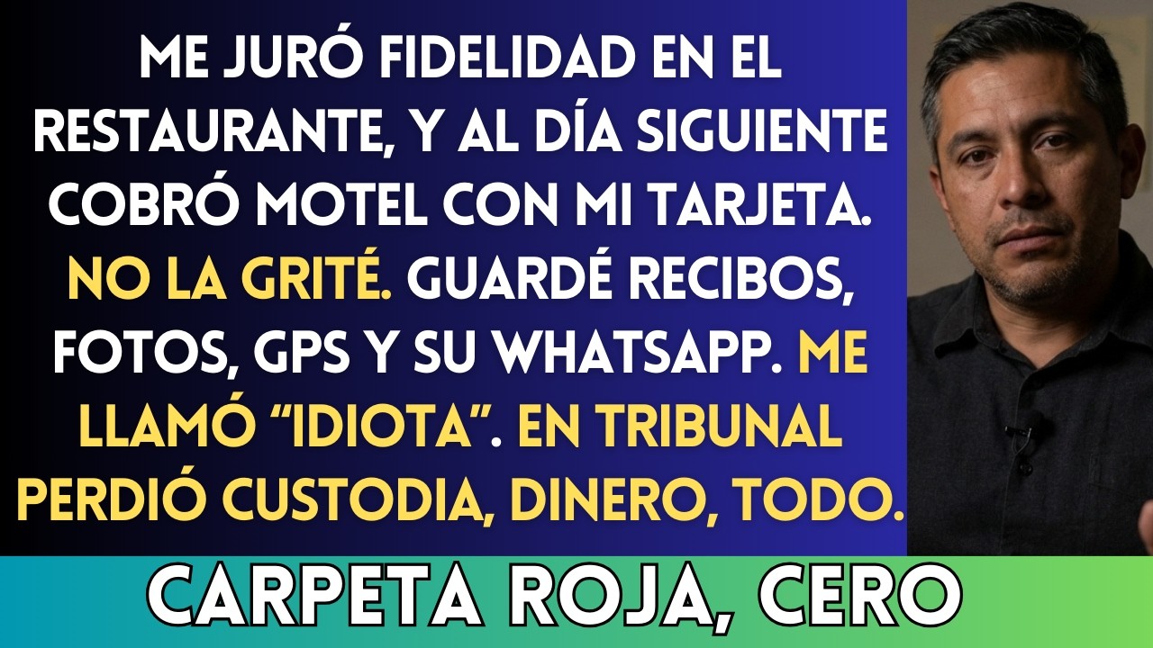 ME LLAMÓ IDIOTA CONFIADO EN MENSAJES… PERO MI CARPETA ROJA LA DEJÓ SIN NADA
