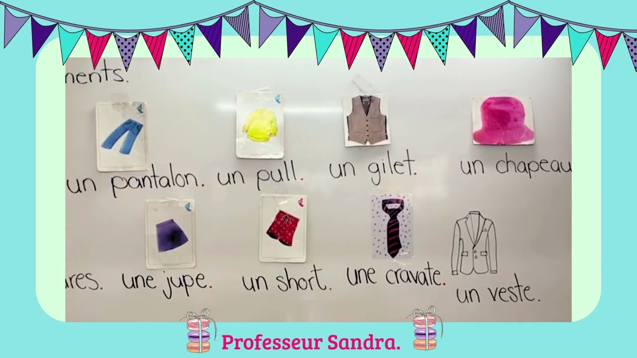 Les vêtements fle. francais facil.