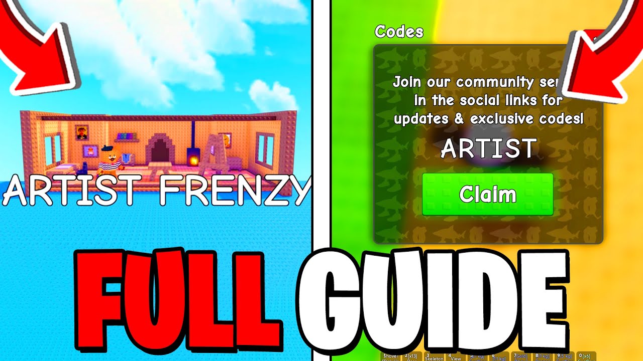 ПОЛНОЕ РУКОВОДСТВО ПО ОБНОВЛЕНИЮ ARTIST FRENZY в Plants Vs Brainrots! Roblox