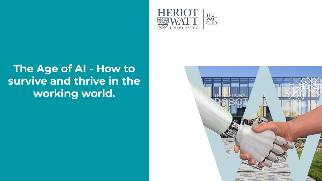 The Age of AI - How to survive and thrive in the working world