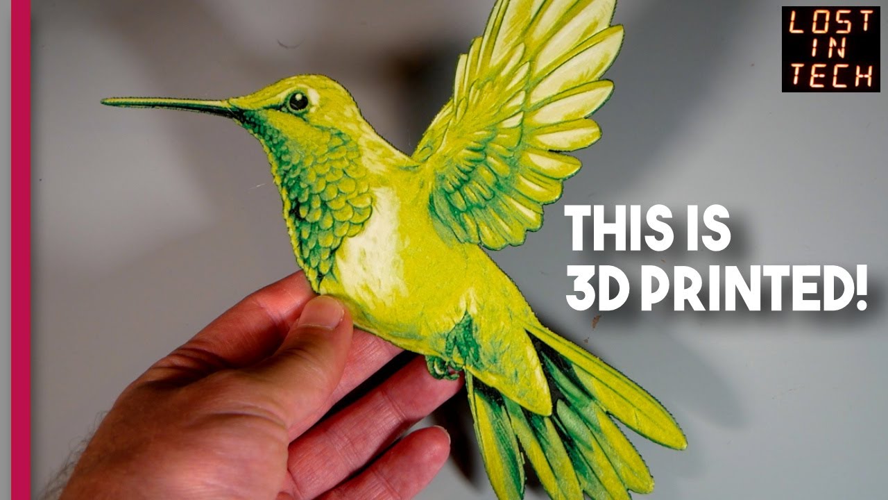 Painting with filament! Convert your images into art with HueForge!