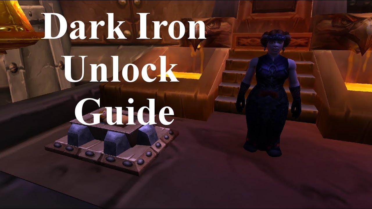 WoW-BFA-Dark Iron Dwarf-Allied Race Unlock Guide