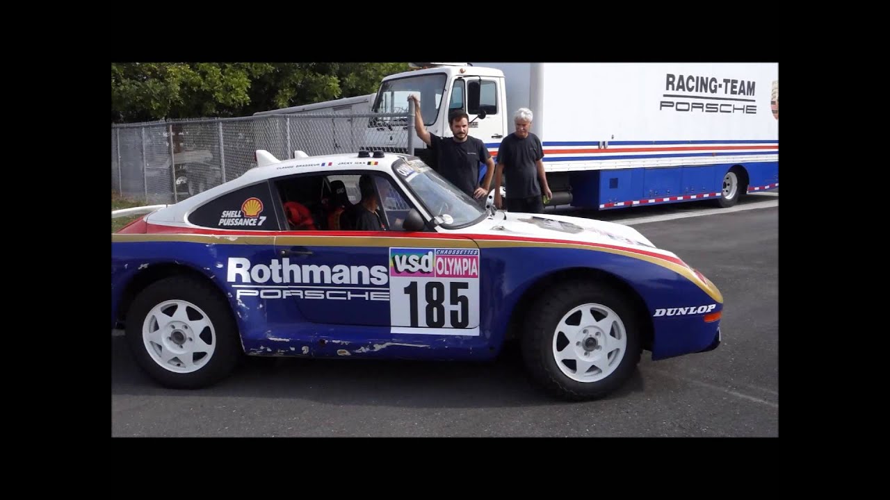 1985 Porsche 959 out for a stroll 11-19-15