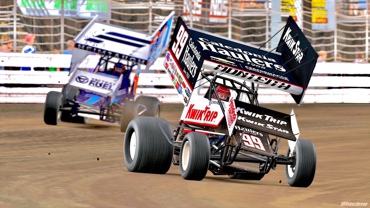 iRacing Dirt 360 Sprint Cars at Knoxville