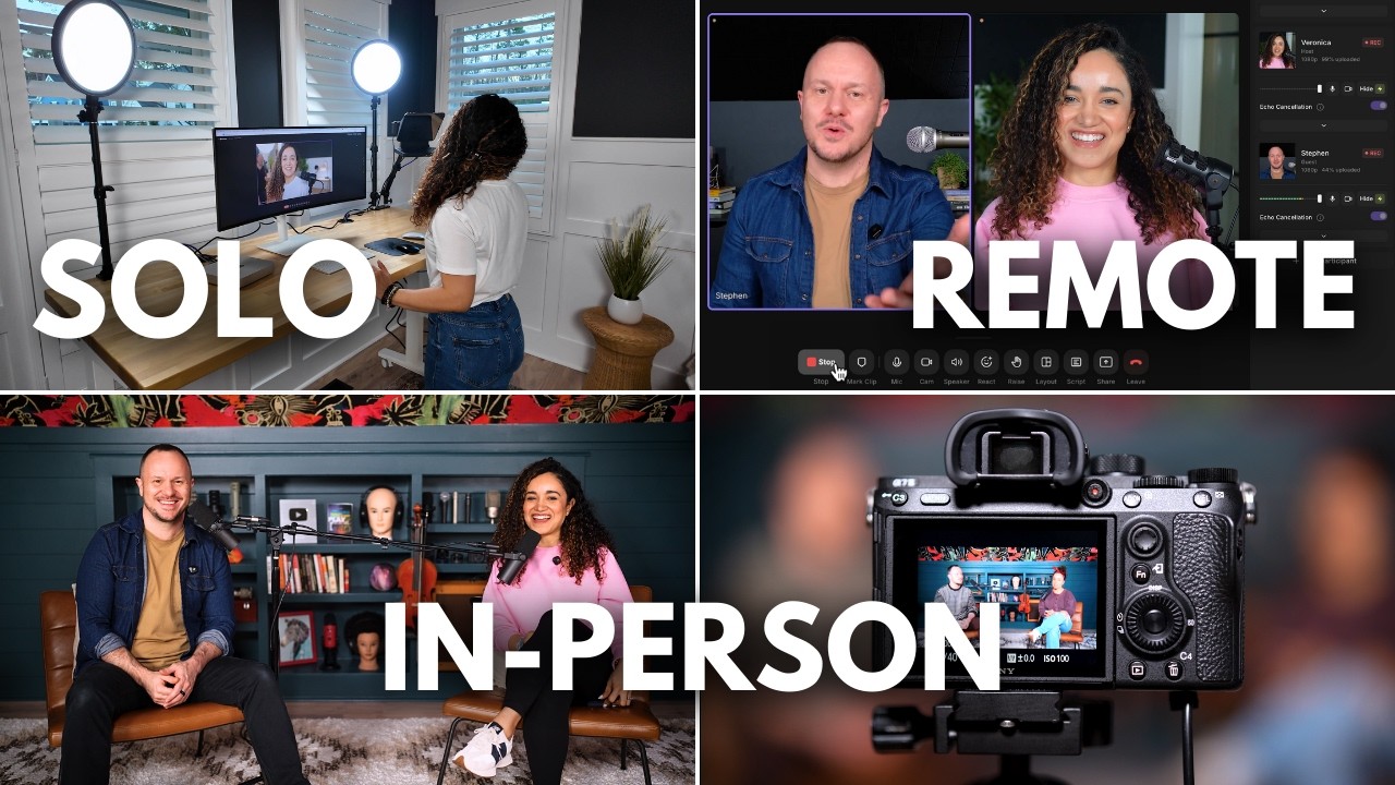 Как запустить видеоподкаст в 2026 году (студия, оборудование, монтаж и распространение)