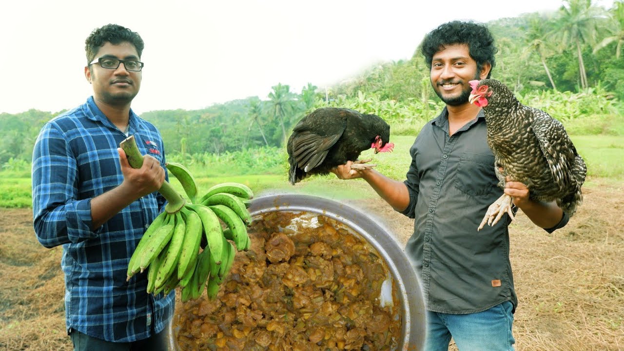 കണ്ണൂർ സ്‌പെഷ്യൽ കായിയും ചിക്കനും | kannur special banana chicken