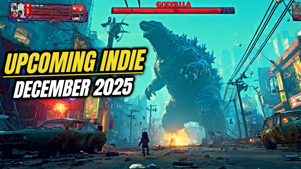 Top 8 Indie Games Releasing in December 2025 | PC, PS5, Xbox Series X/S, Switch 2