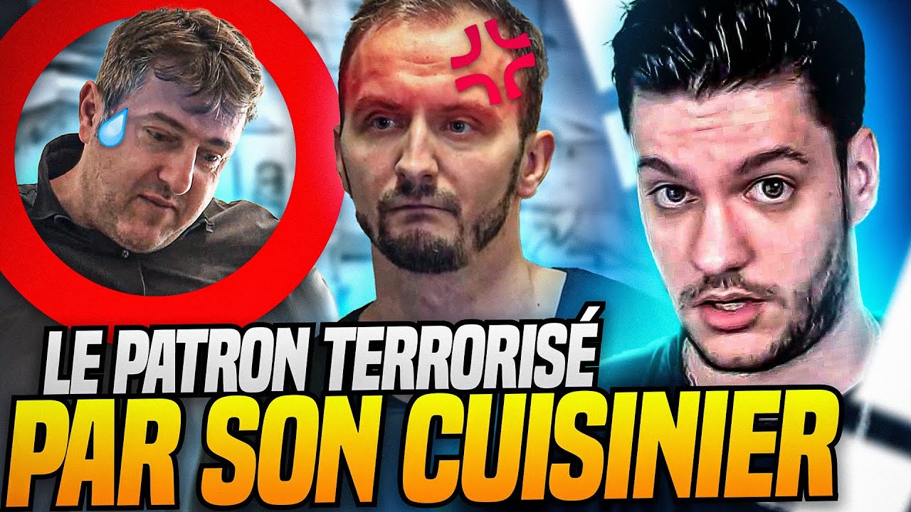 LE PATRON EST TERRORISÉ PAR LE CHEF DE CUISINE (il ose meme pas rentrer)
