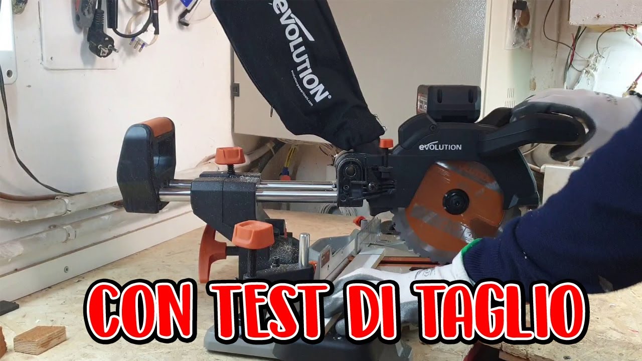 BENVENUTA! TRONCATRICE EVOLUTION A BATTERIA