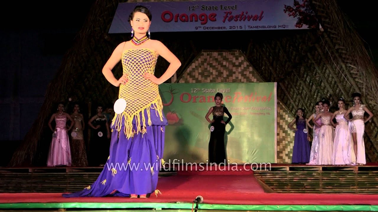 Manipur models walk ramp with beautiful designers' gown