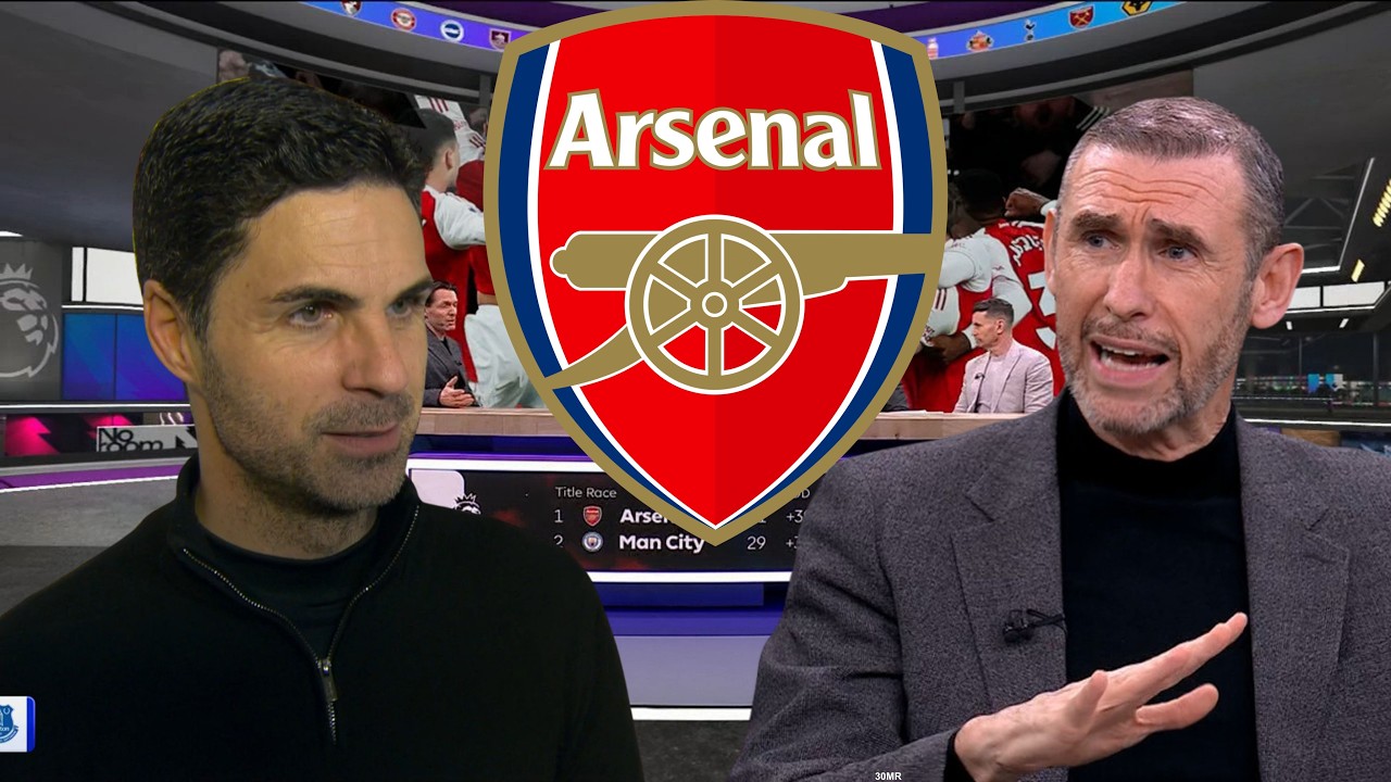 Arsenal Crush Everton 2-0 🔥 Mikel Arteta Crazy Reaction – Gunners 10 Points Clear in the Title Race