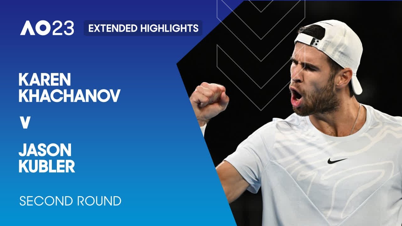 Karen Khachanov v Jason Kubler Extended Highlights | Australian Open 2023 Second Round