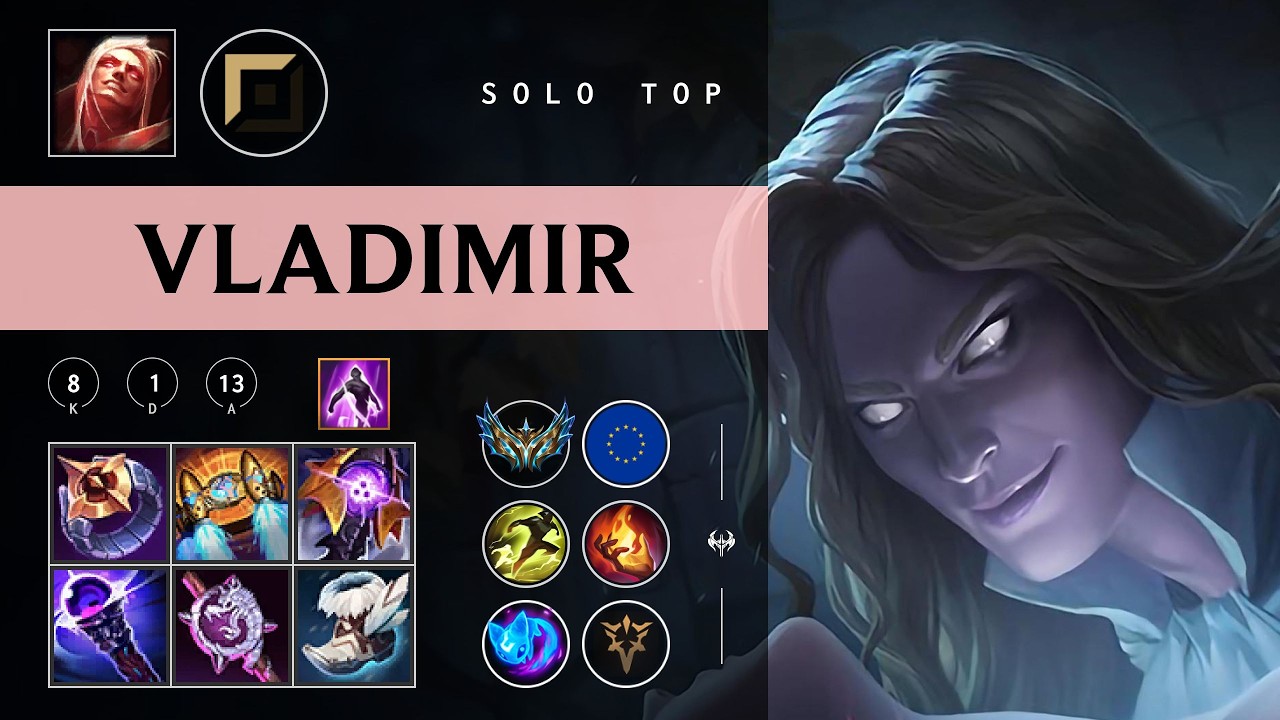 Vladimir Top vs Irelia - EUW Challenger Patch 26.06