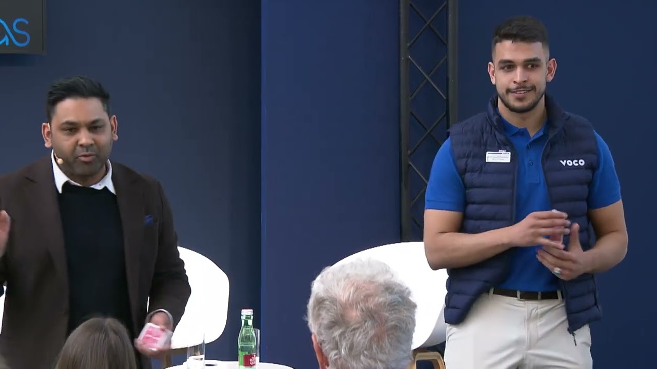 IDS 2025 - Ash Soneji at the Speakers Corner with VOCO