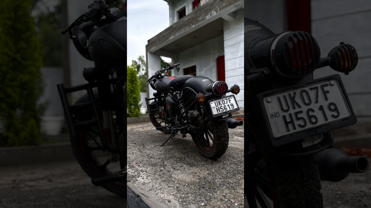 All modification in my classic 350 #classic350 #royalenfield #modification