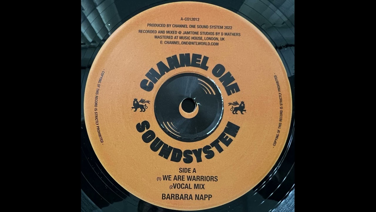 Barbara Naps - We Are Warriors + Vocal  Mix, Disco Mix, Raw Dub