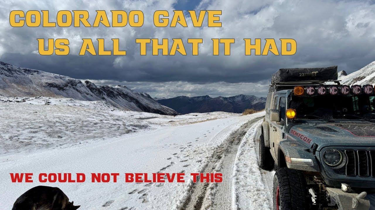 You Won't Believe These Colorado Views!!! - Stony Pass