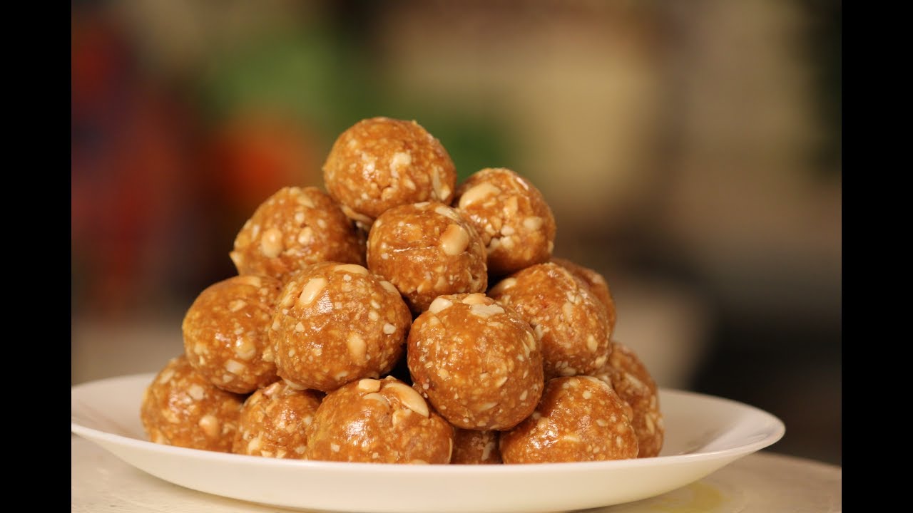 Peanut and Dry Fruit Laddoo | Diwali Special Recipe | Sanjeev Kapoor Khazana