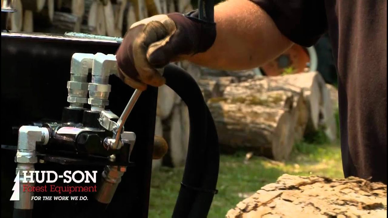 Wood splitter series process your own wood
