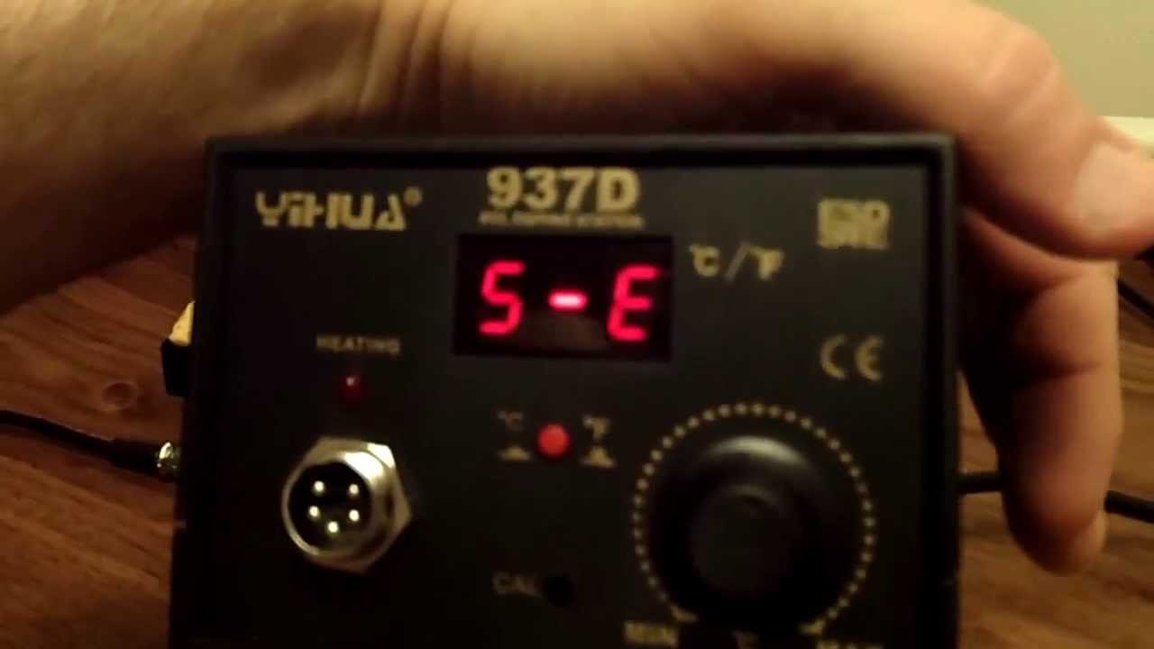 Yihua 937D Soldering Station First Look And Some Minor Modificatioms