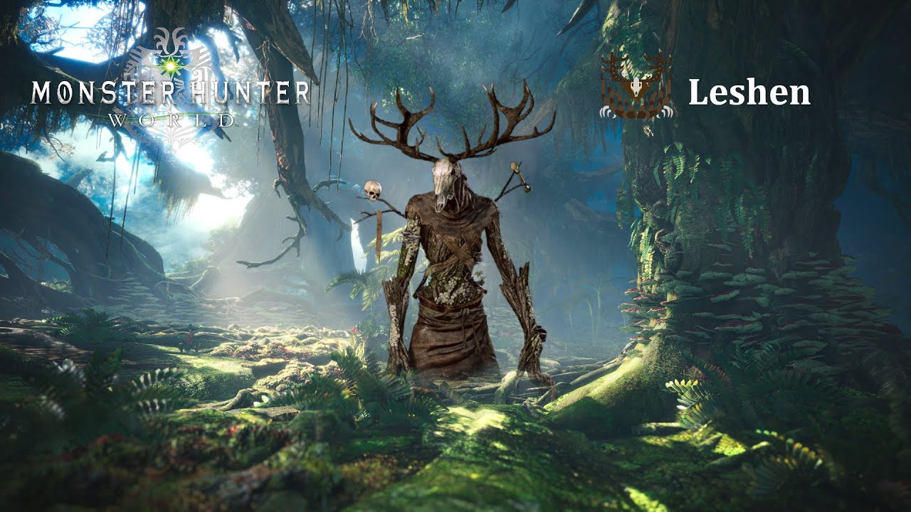 MONSTER HUNTER WORLD - Leshen Hammer Solo #34 - Witcher Quest