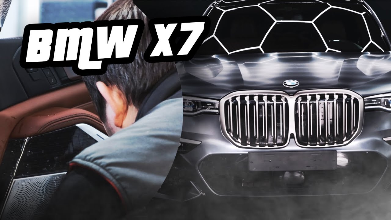 ОКЛЕЙКА и ЗАЩИТА САЛОНА BMW x7 | BIG BOSS #детейлинг #detailing #bmw