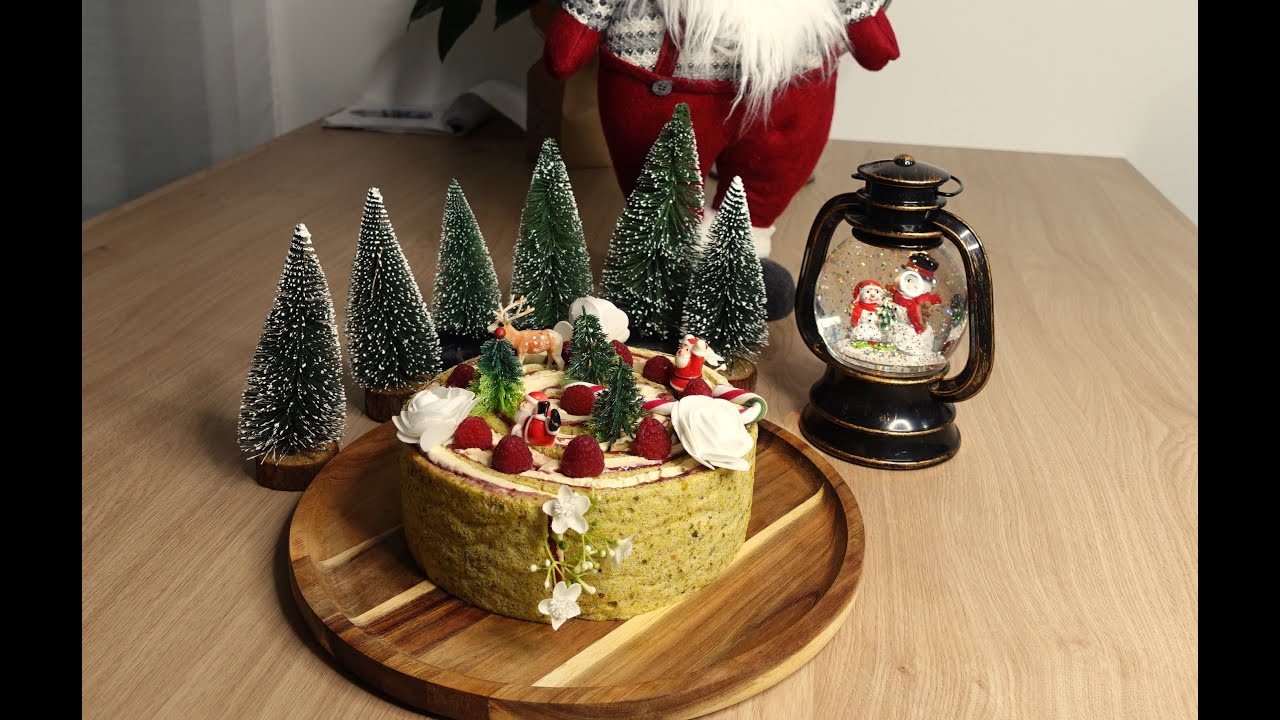 Recette du Tourbillon Framboise Pistache pour Noël - Fêtes - Anniversaire