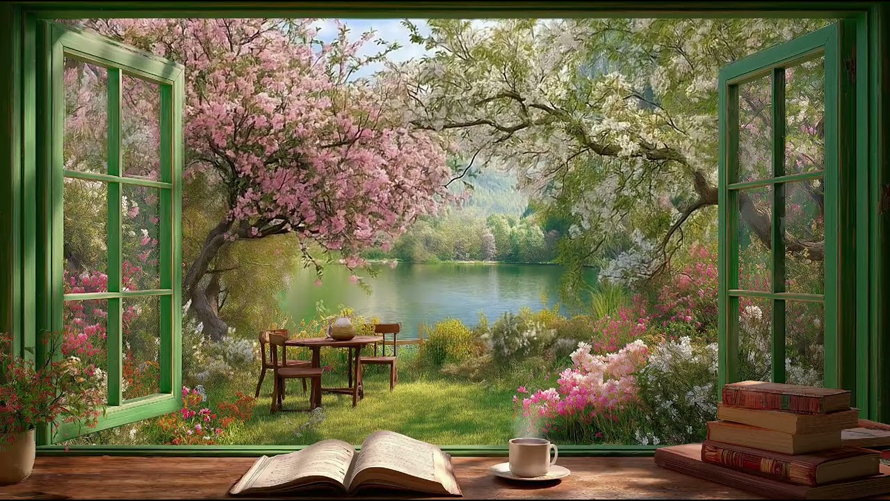 🍀a playlist for dreamy spring days 🌸 soft piano music for studying, reading & calm focus