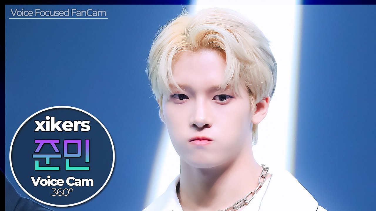 [보이스캠] 준민 (JUNMIN)｜Voice Focused FanCam｜JUNMIN of xikers 🎵Bittersweet｜VoiceCam360˚