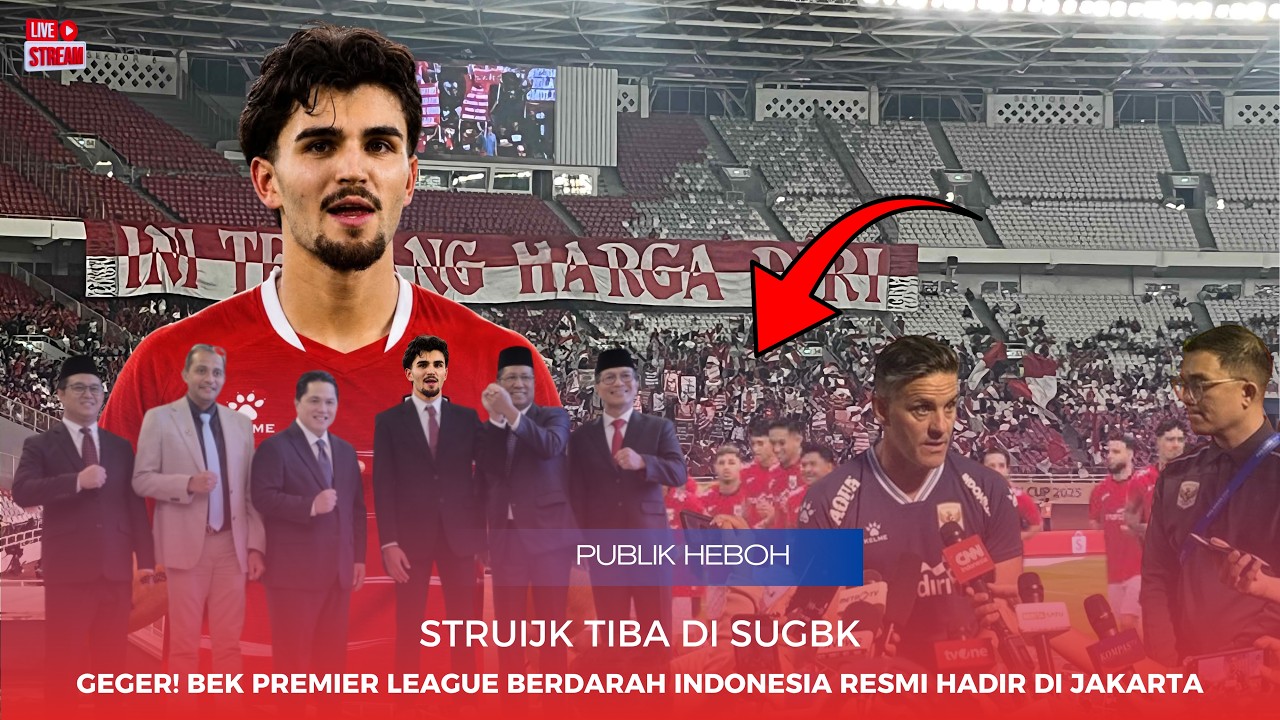PASCAL STRUIJK DISAMBUT MERIAH, GARUDA PUNYA TEMBOK BARU DI SUGBK!