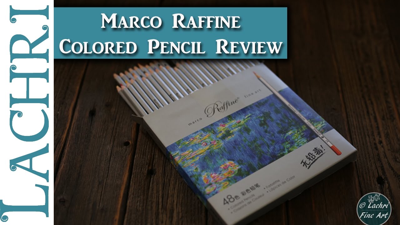 Marco Raffine Colored Pencil Review  -  Lachri