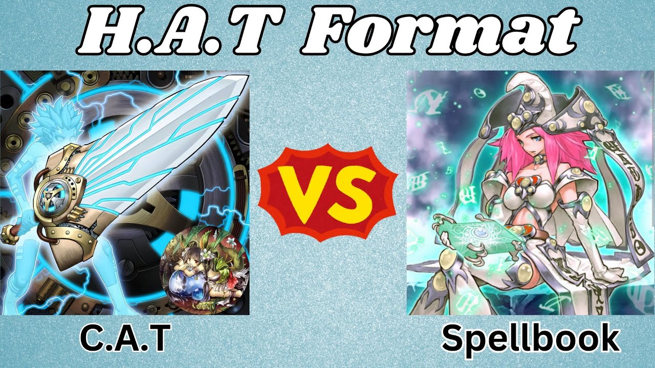 CAT Vs Spellbook! HAT Format Replay Review! | (2014 Yu-Gi-Oh! WCQ)