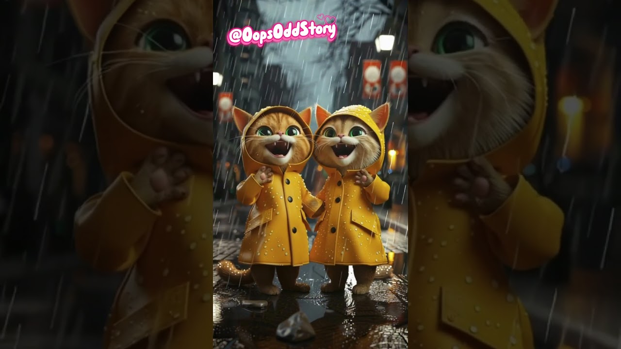 Cats in the Rain 🌧️🐱 