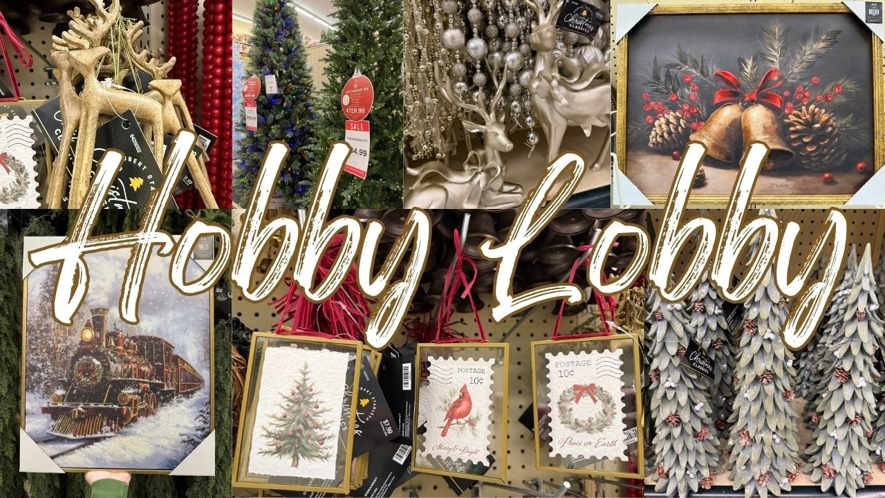 НОВИНКИ!! Рождество в Hobby Lobby 2026: ходим по магазинам вместе | Часть 10