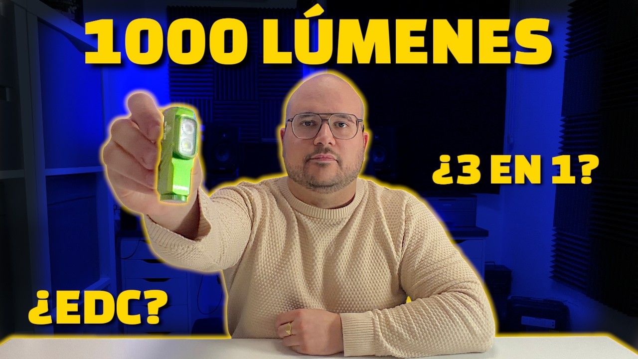 Sofirn ST10: 1000 lúmenes reales en una EDC 3 en 1… ¿merece la pena?
