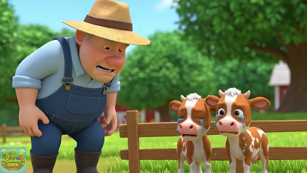 Old MacDonald Had a Farm | Old MacDonald Farm Story | Thief Arrested & Cow Rescue 🐔