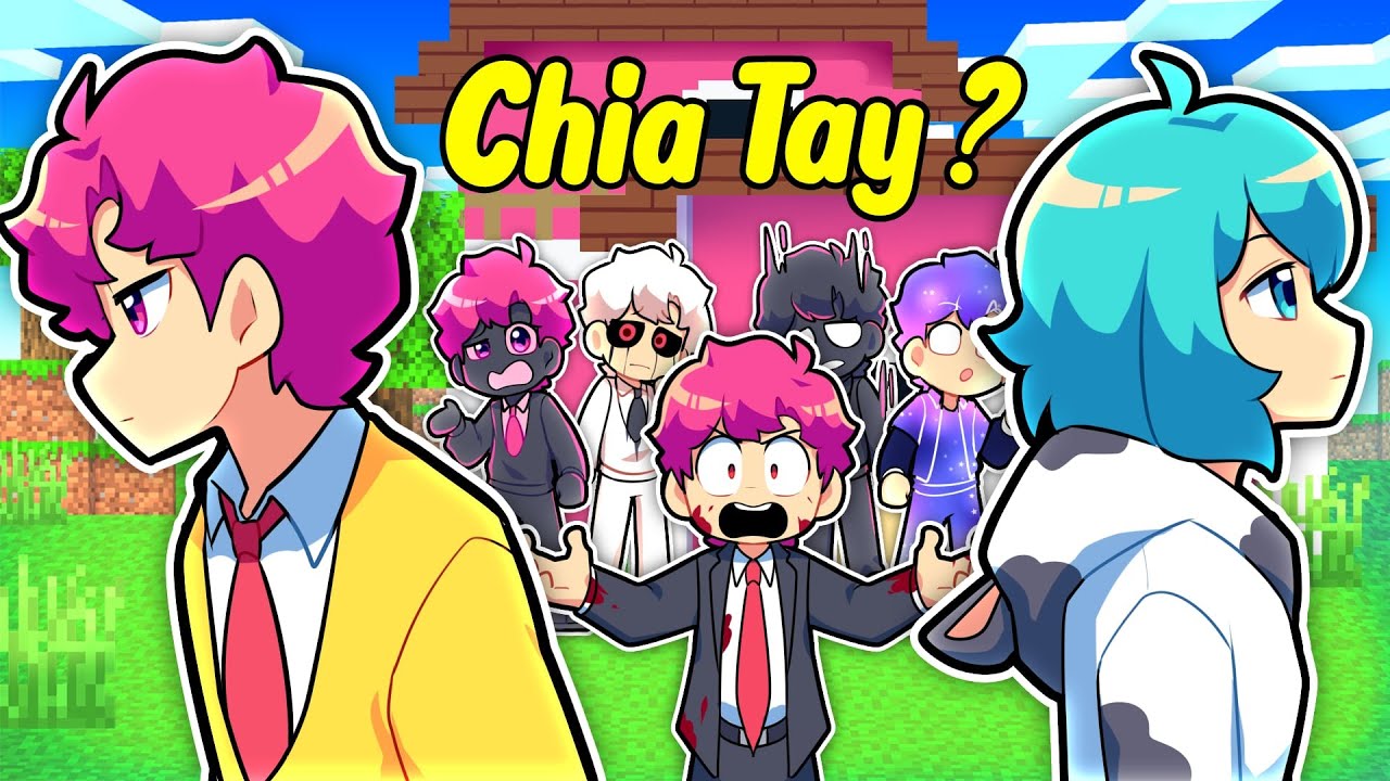 HIHA AUT BẤT NGỜ KHI HIHA V&Agrave; YUMMIE CHIA TAY TRONG MINECRAFT*YUMMIE CHIA TAY HIHA 🤣