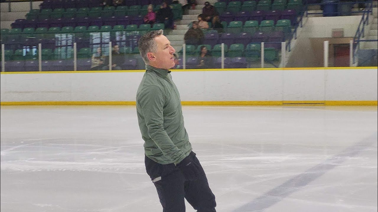 Elvis Stojko practice