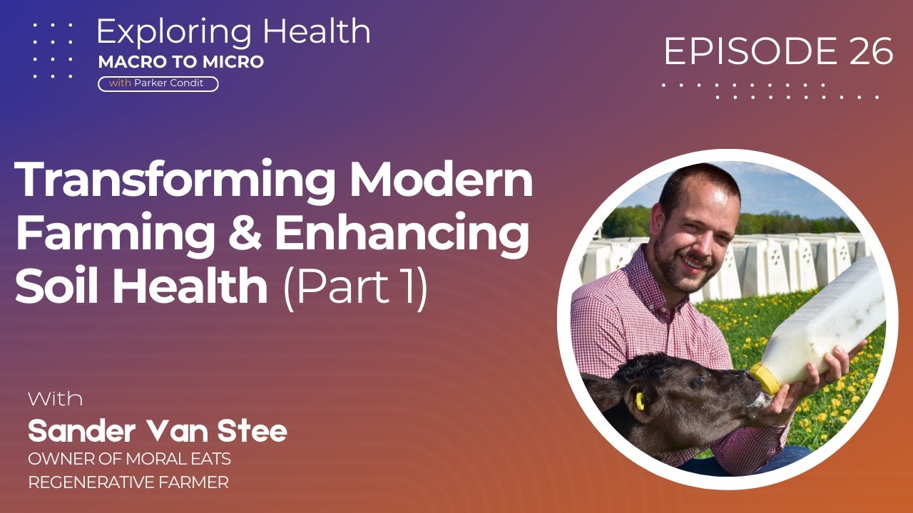Regenerative Farming: Transforming Modern Farming and Enhancing Soil Health | Sander Van Stee | Pt 1