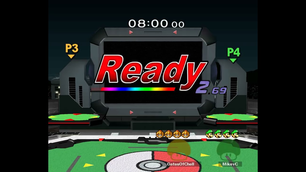 The 2026 PNW Melee Arcadian  — WR1 — MikeyC ⟮Luigi⟯ vs GatesOfChell ⟮Peach⟯